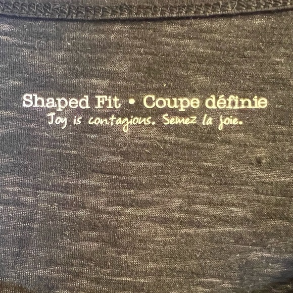 Sale Women’s Top L Black Floral Embroidered Lace 3/4 Length Sleeves - Picture 8 of 11